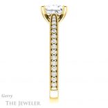 Princess Cut Forever One Moissanite Engagement Ring #GTJ1224-square-fo-y