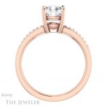Cushion Cut Forever One Moissanite Engagement Ring #GTJ1229-cushion-fo-r 2 Cushion Cut Forever One Moissanite Engagement Ring #GTJ1229-cushion-fo-r