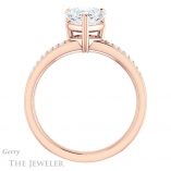 Heart Shaped Forever One Moissanite Engagement Ring #GTJ1229-heart-fb-r 2 Heart Shaped Forever Brilliant Moissanite Engagement Ring #GTJ1229-heart-fb-r