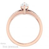 Marquise Cut Forever Brilliant Moissanite Engagement Ring #GTJ1229-marquise-fb-r