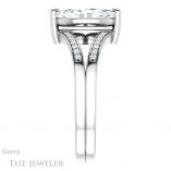 Marquise Cut Forever Brilliant Moissanite Engagement Ring #GTJ1229-marquise-fb-w
