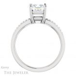 Princess Cut Forever One Moissanite Engagement Ring #GTJ1229-square-fo-w