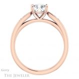 Cushion Cut Forever One Moissanite Engagement Ring #GTJ1232-cushion-fo-r 2 Cushion Cut Forever One Moissanite Engagement Ring #GTJ1232-cushion-fo-r