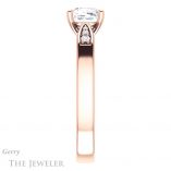 Cushion Cut Forever One Moissanite Engagement Ring #GTJ1232-cushion-fo-r 3 Cushion Cut Forever One Moissanite Engagement Ring #GTJ1232-cushion-fo-r