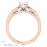 Emerald Cut Forever One Moissanite Engagement Ring #GTJ1232-emerald-fb-r 2 Emerald Cut Forever Brilliant Moissanite Engagement Ring #GTJ1232-emerald-fb-r