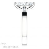 Marquise Cut Forever Brilliant Moissanite Engagement Ring #GTJ1232-marquise-fb-w
