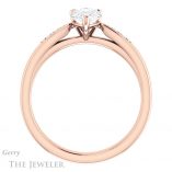 Pear Shaped Forever One Moissanite Engagement Ring #GTJ1232-pear-fb-r 2 Pear Shaped Forever Brilliant Moissanite Engagement Ring #GTJ1232-pear-fb-r