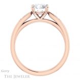 Round Cut Forever One Moissanite Engagement Ring #GTJ1232-round-fo-r 2 Round Cut Forever One Moissanite Engagement Ring #GTJ1232-round-fo-r