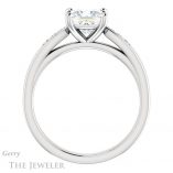 Princess Cut Forever One Moissanite Engagement Ring #GTJ1232-square-fo-w