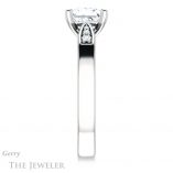 Princess Cut Forever One Moissanite Engagement Ring #GTJ1232-square-fo-w
