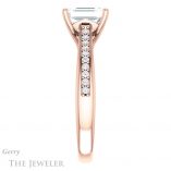 Emerald Cut Forever Brilliant Moissanite Engagement Ring #GTJ1238-emerald-fb-r