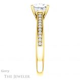 Princess Cut Forever One Moissanite Engagement Ring #GTJ1238-square-fo-y 3 Princess Cut Forever One Moissanite Engagement Ring #GTJ1238-square-fo-y