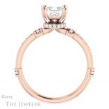 Princess Cut Forever One Moissanite Engagement Ring #GTJ1240-square-fo-r