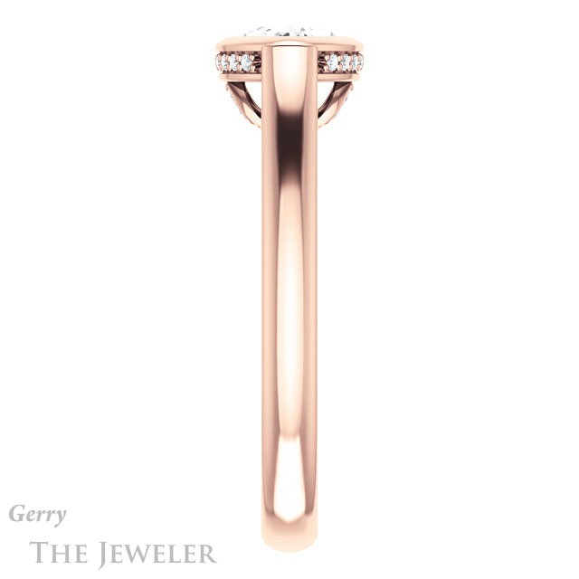 Marquise Cut Forever Brilliant Moissanite Engagement Ring #GTJ1242-marquise-fb-r