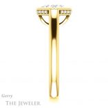 Princess Cut Forever One Moissanite Engagement Ring #GTJ1242-square-fo-y 3 Princess Cut Forever One Moissanite Engagement Ring #GTJ1242-square-fo-y