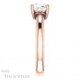 Cushion Cut Forever One Moissanite Engagement Ring #GTJ1243-cushion-fo-r 3 Cushion Cut Forever One Moissanite Engagement Ring #GTJ1243-cushion-fo-r