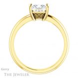 Princess Cut Forever One Moissanite Engagement Ring #GTJ1243-square-fo-y