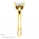 Princess Cut Forever One Moissanite Engagement Ring #GTJ1243-square-fo-y