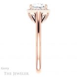 Princess Cut Forever One Moissanite Engagement Ring #GTJ1247-square-fo-r