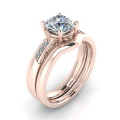 GTJ1249 round r set plain 1 | Gerry The Jeweler