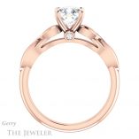 Cushion Cut Forever One Moissanite Engagement Ring #GTJ1250-cushion-fo-r 2 Cushion Cut Forever One Moissanite Engagement Ring #GTJ1250-cushion-fo-r