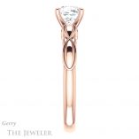 Cushion Cut Forever One Moissanite Engagement Ring #GTJ1250-cushion-fo-r 3 Cushion Cut Forever One Moissanite Engagement Ring #GTJ1250-cushion-fo-r