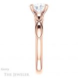 Oval Shaped Forever One Moissanite Engagement Ring #GTJ1250-oval-fo-r 3 Oval Shaped Forever One Moissanite Engagement Ring #GTJ1250-oval-fo-r