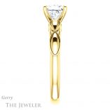 Princess Cut Forever One Moissanite Engagement Ring #GTJ1250-square-fo-y 3 Princess Cut Forever One Moissanite Engagement Ring #GTJ1250-square-fo-y