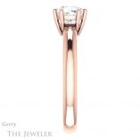 Cushion Cut Forever One Moissanite Engagement Ring #GTJ1251-cushion-fo-r 3 Cushion Cut Forever One Moissanite Engagement Ring #GTJ1251-cushion-fo-r
