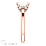 Emerald Cut Forever One Moissanite Engagement Ring #GTJ1251-emerald-fb-r 3 Emerald Cut Forever Brilliant Moissanite Engagement Ring #GTJ1251-emerald-fb-r