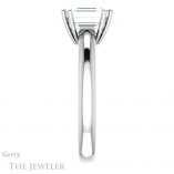 Emerald Cut Forever Brilliant Moissanite Engagement Ring #GTJ1251-emerald-fb-w