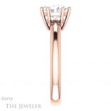 Oval Shaped Forever One Moissanite Engagement Ring #GTJ1251-oval-fo-r