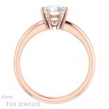 Round Cut Forever One Moissanite Engagement Ring #GTJ1251-round-fo-r 2 Round Cut Forever One Moissanite Engagement Ring #GTJ1251-round-fo-r