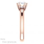 Round Cut Forever One Moissanite Engagement Ring #GTJ1251-round-fo-r 3 Round Cut Forever One Moissanite Engagement Ring #GTJ1251-round-fo-r