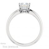 Princess Cut Forever One Moissanite Engagement Ring #GTJ1251-square-fo-w
