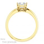 Princess Cut Forever One Moissanite Engagement Ring #GTJ1251-square-fo-y 2 Princess Cut Forever One Moissanite Engagement Ring #GTJ1251-square-fo-y