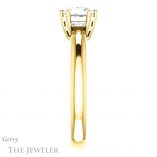Princess Cut Forever One Moissanite Engagement Ring #GTJ1251-square-fo-y 3 Princess Cut Forever One Moissanite Engagement Ring #GTJ1251-square-fo-y
