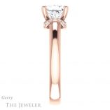 Princess Cut Forever One Moissanite Engagement Ring #GTJ1261-square-fo-r
