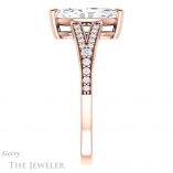 Marquise Cut Forever One Moissanite Engagement Ring #GTJ1262-marquise-fb-r 3 Marquise Cut Forever Brilliant Moissanite Engagement Ring #GTJ1262-marquise-fb-r
