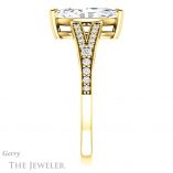 Marquise Cut Forever Brilliant Moissanite Engagement Ring #GTJ1262-marquise-fb-y