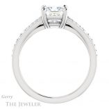 Princess Cut Forever One Moissanite Engagement Ring #GTJ1262-square-fo-w