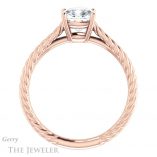 Cushion Cut Forever One Moissanite Engagement Ring #GTJ1263-cushion-fo-r 2 Cushion Cut Forever One Moissanite Engagement Ring #GTJ1263-cushion-fo-r