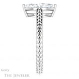 Marquise Cut Forever One Moissanite Engagement Ring #GTJ1263-marquise-fb-w 3 Marquise Cut Forever Brilliant Moissanite Engagement Ring #GTJ1263-marquise-fb-w