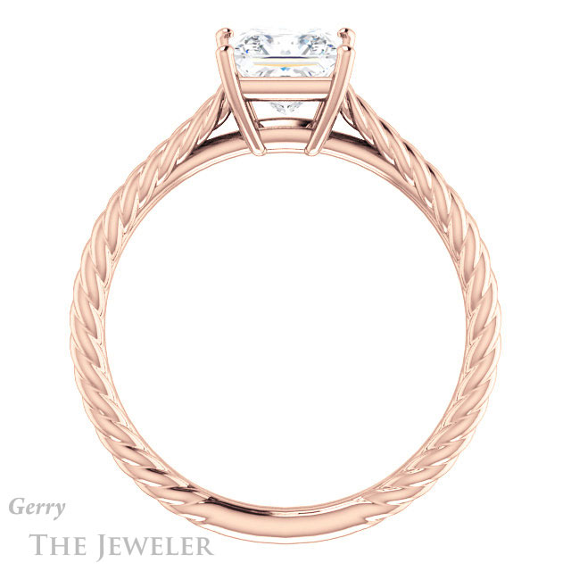 Princess Cut Forever One Moissanite Engagement Ring #GTJ1263-square-fo-r 2 Princess Cut Forever One Moissanite Engagement Ring #GTJ1263-square-fo-r