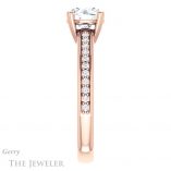 Round Cut Forever One Moissanite Engagement Ring #GTJ1265-round-fo-r 3 Round Cut Forever One Moissanite Engagement Ring #GTJ1265-round-fo-r