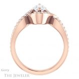 Marquise Cut Forever Brilliant Moissanite Engagement Ring #GTJ1267-marquise-fb-r