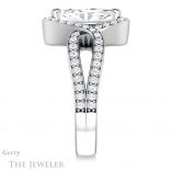 Marquise Cut Forever Brilliant Moissanite Engagement Ring #GTJ1267-marquise-fb-w