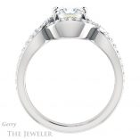Princess Cut Forever One Moissanite Engagement Ring #GTJ1267-square-fo-w 2 Princess Cut Forever One Moissanite Engagement Ring #GTJ1267-square-fo-w