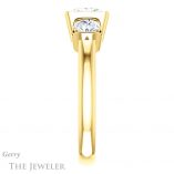 Princess Cut Forever One Moissanite Engagement Ring #GTJ1269-square-fo-y