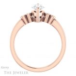Marquise Cut Forever Brilliant Moissanite Engagement Ring #GTJ1270-marquise-fb-r